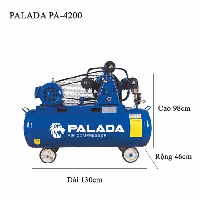 MÁY NÉN KHÍ PALADA Model: PA-10300A ( TA-0.9/8)