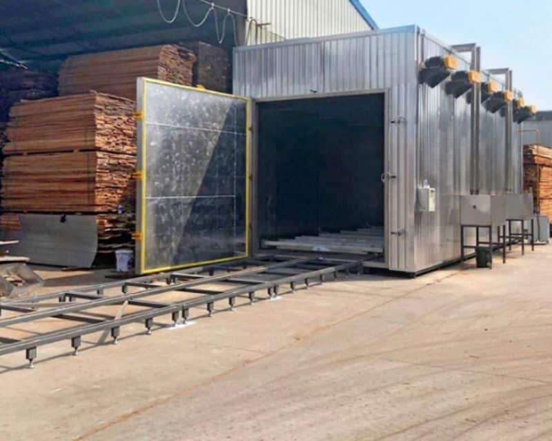 Lò sấy gỗ công suất cao