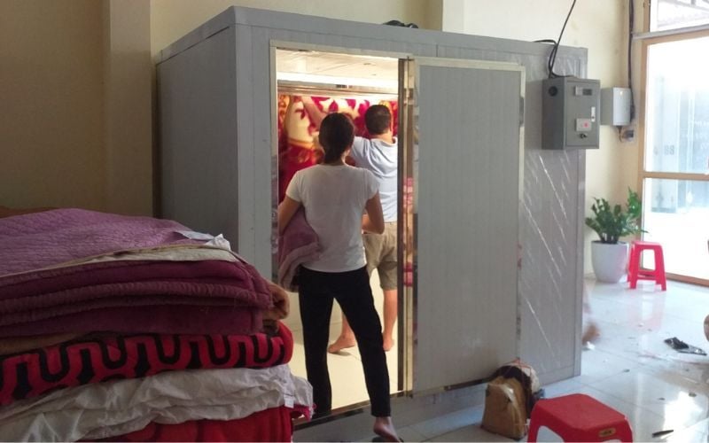 Phòng sấy chăn đệm